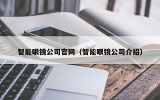 智能眼镜公司官网（智能眼镜公司介绍）