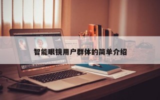 智能眼镜用户群体的简单介绍