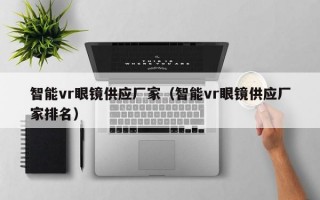 智能vr眼镜供应厂家（智能vr眼镜供应厂家排名）